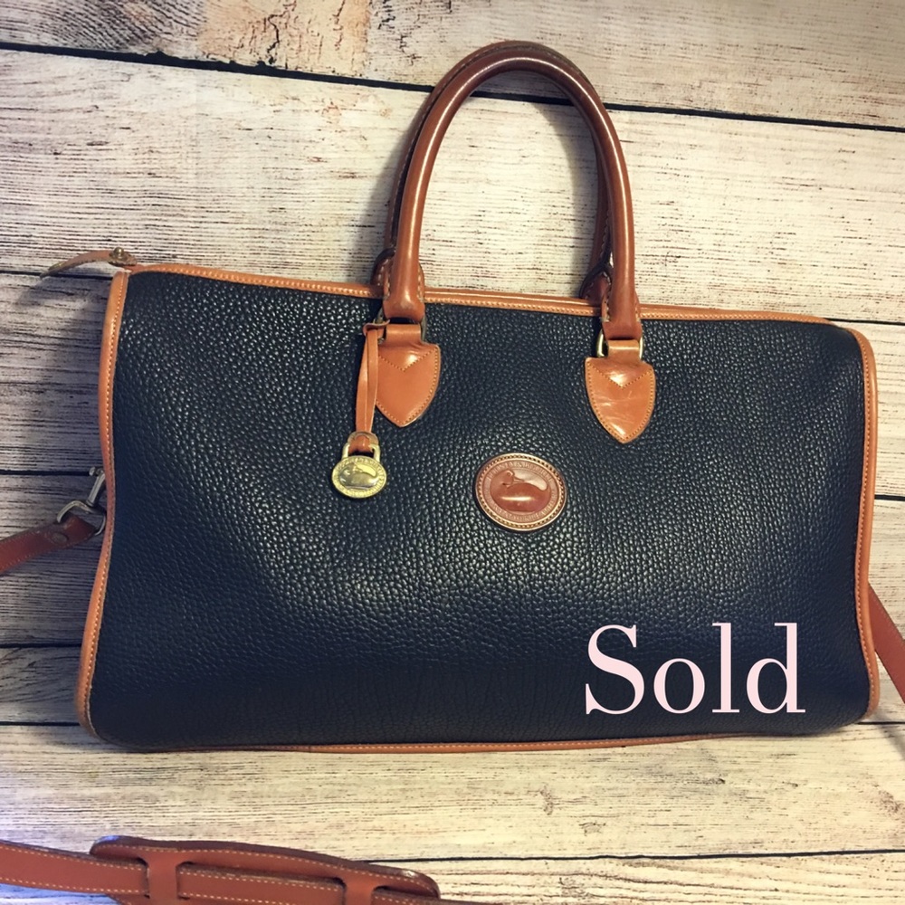 SOLD! DOONEY & BOURKE Vintage AWL Leather BRIEFBAG - Picture 1 of 7